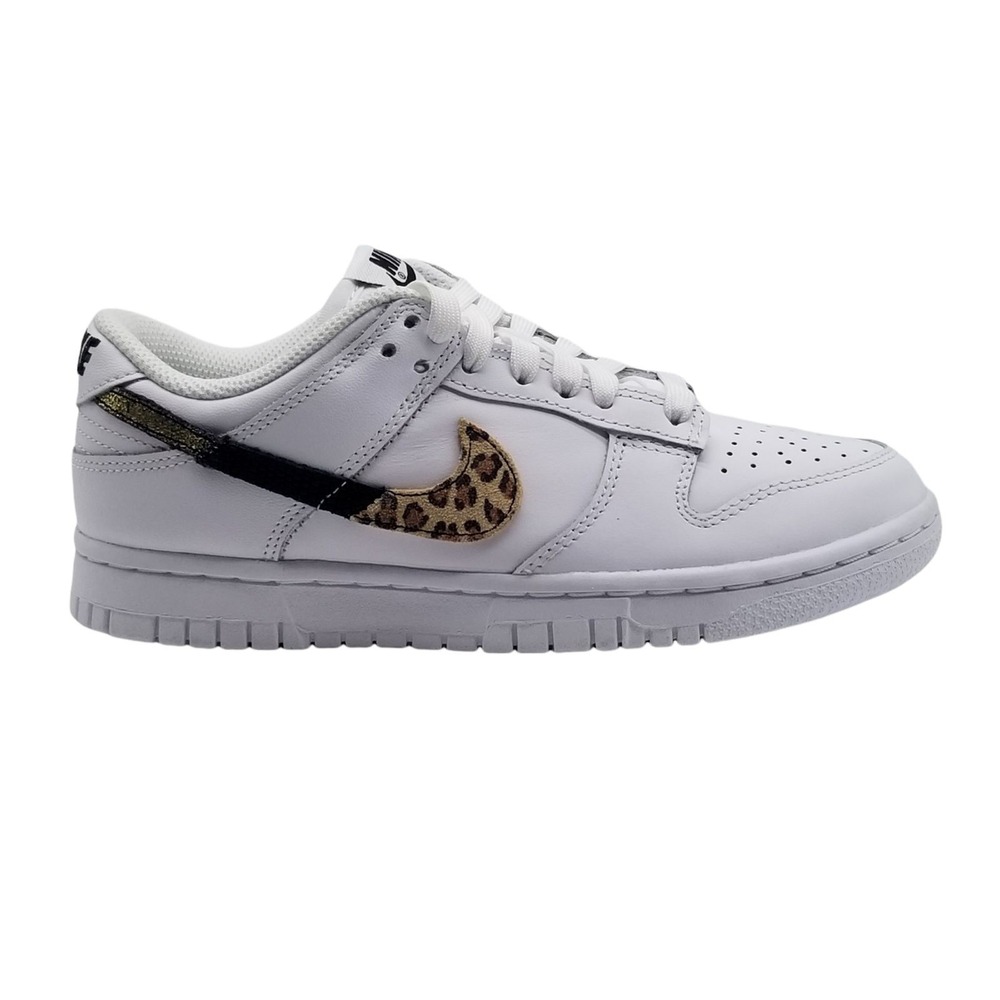 Nike Dunk Low SE Primal White Animal Swoosh Women's 5 DD7099-100